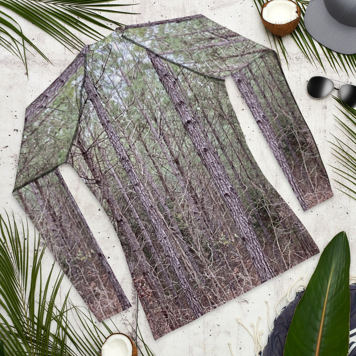 Southern Cameaux Pine Men's Rash Guard