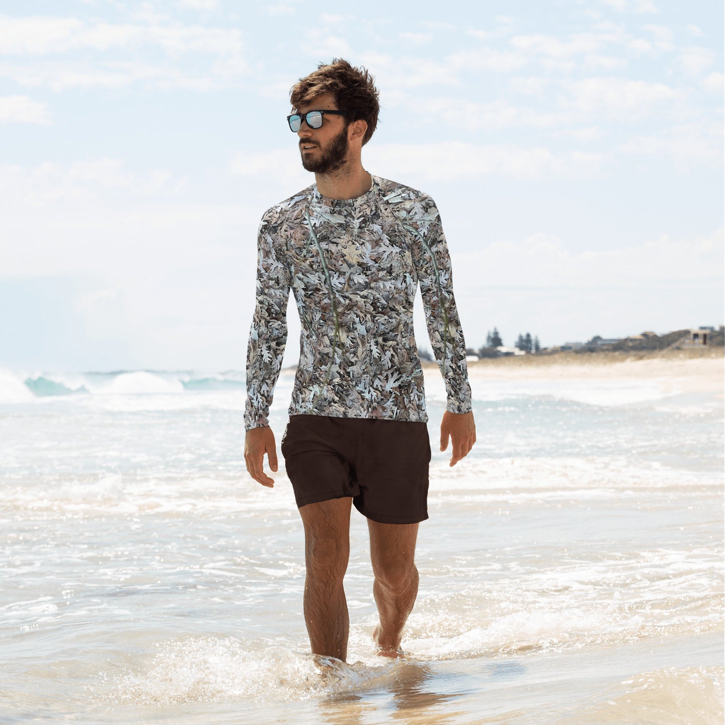 Southern Cameaux Ground Cover Men's Rash Guard