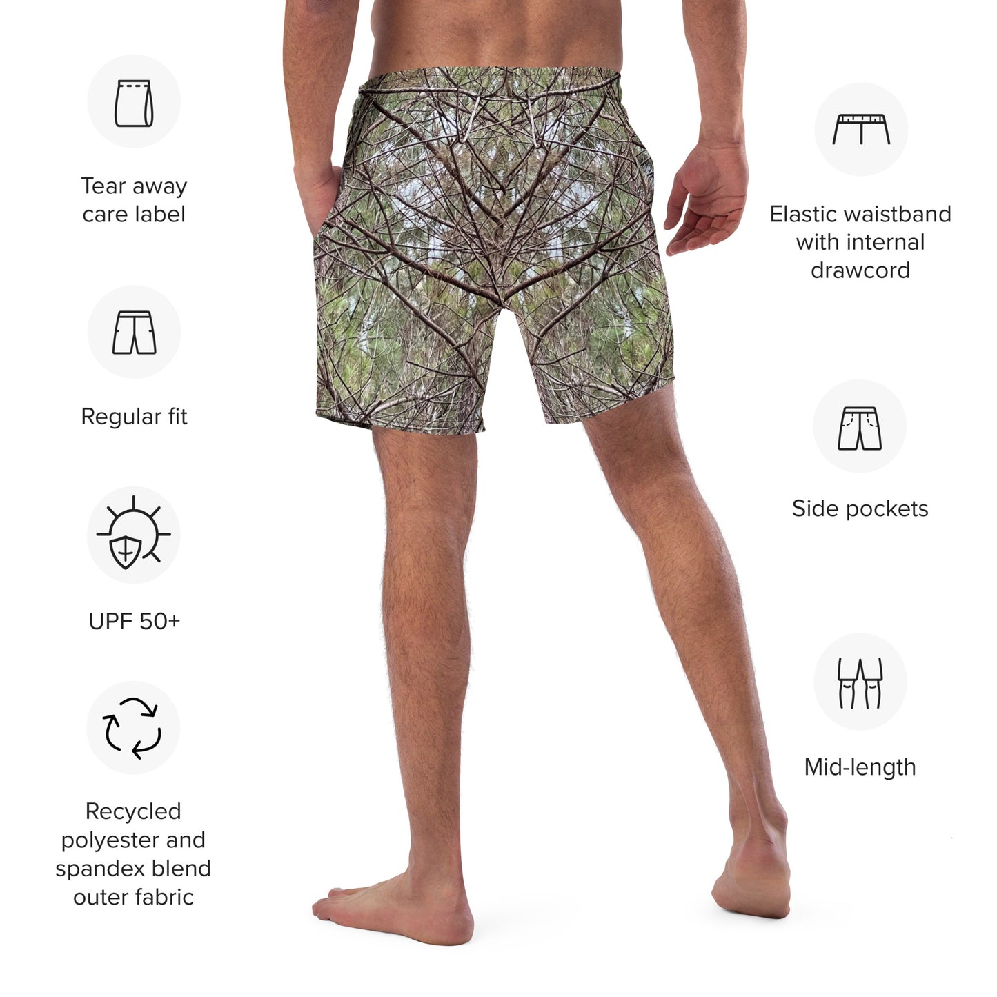 Southern Cameaux Men's swim trunks