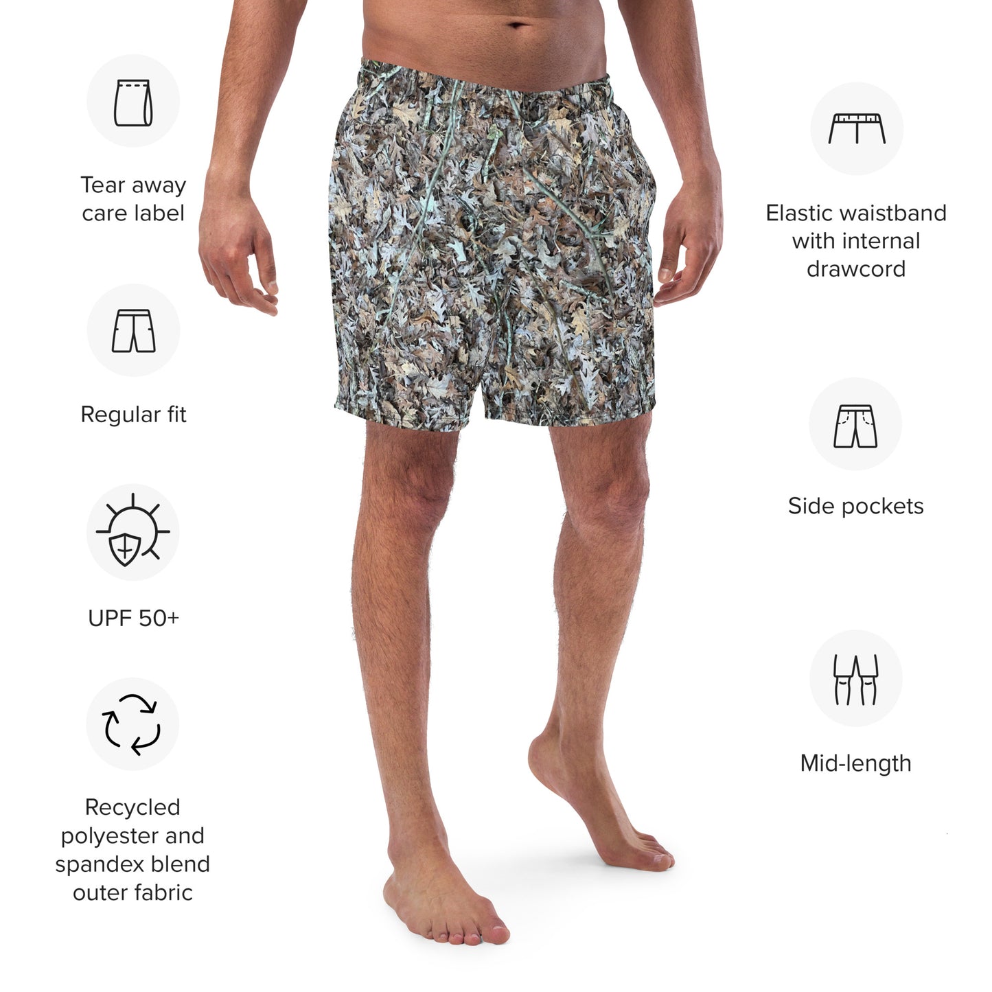 Southern Cameaux Ground Cover Men's swim trunks