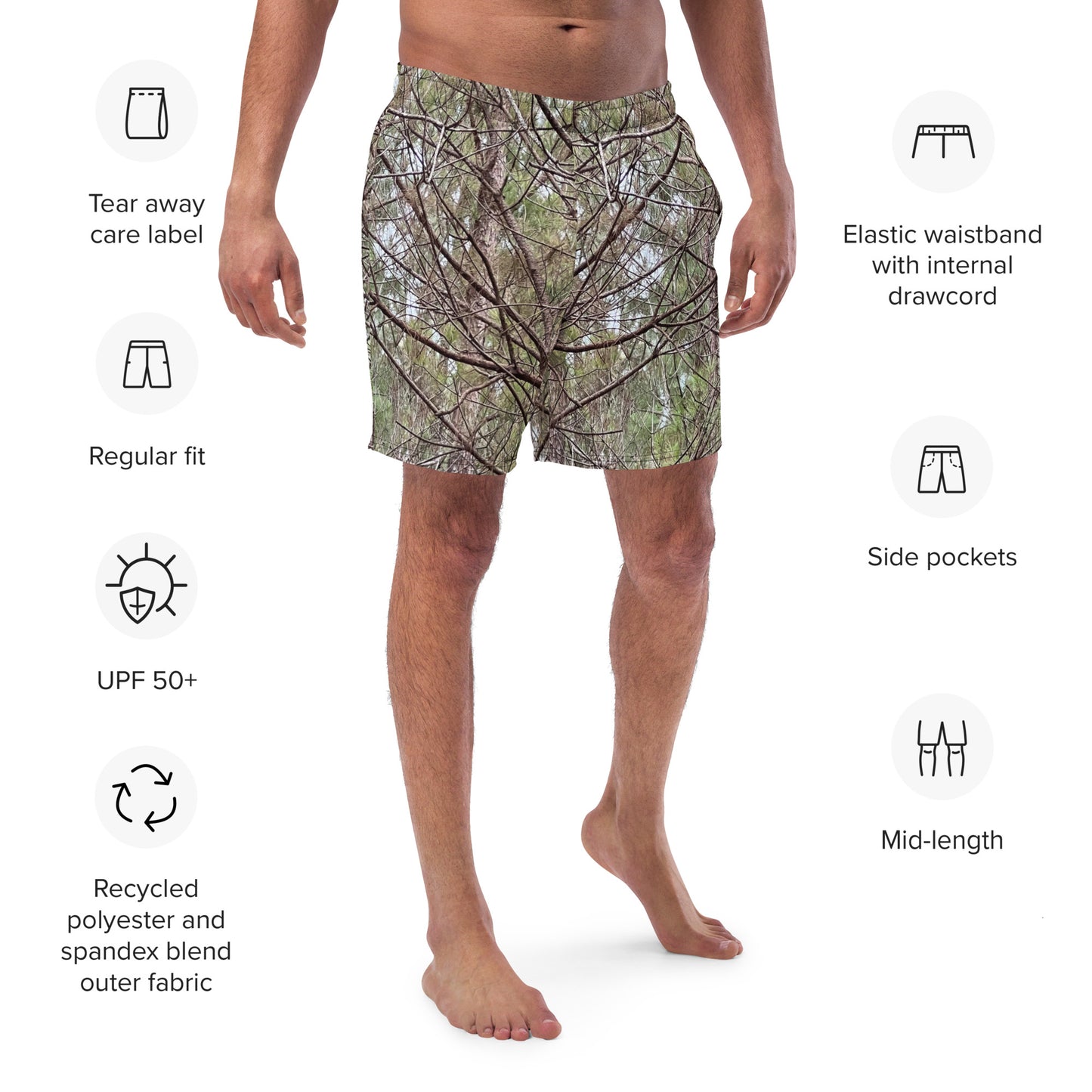 Southern Cameaux Men's swim trunks