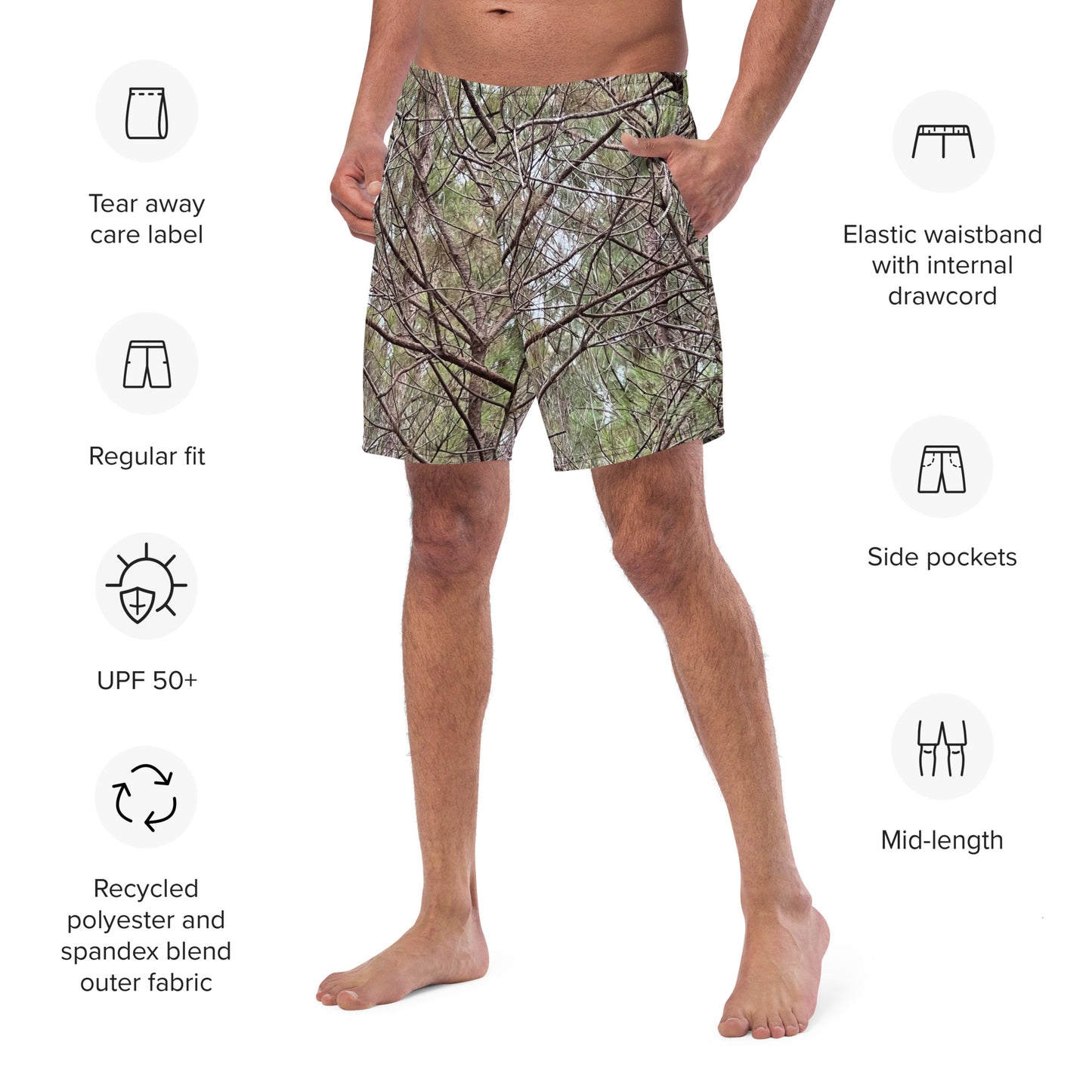 Southern Cameaux Men's swim trunks