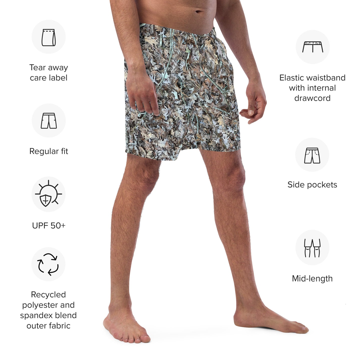 Southern Cameaux Ground Cover Men's swim trunks