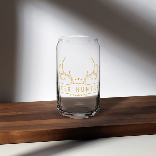 Deer Hunter Can-shaped glass